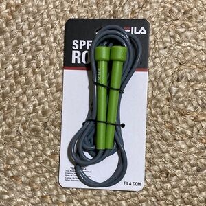 FREE Fila Lime and Gray Jump Rope